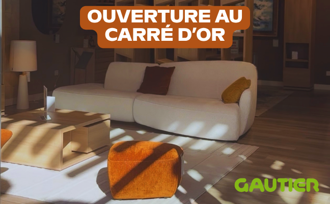 Gautier s’installe au Carré d’Or !